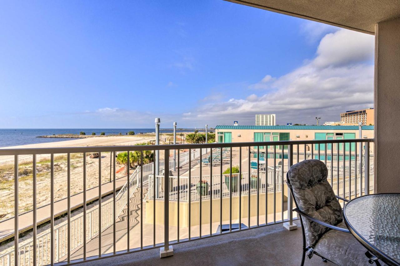 Sunny Beachfront Biloxi Condo With Resort Amenities! Kültér fotó