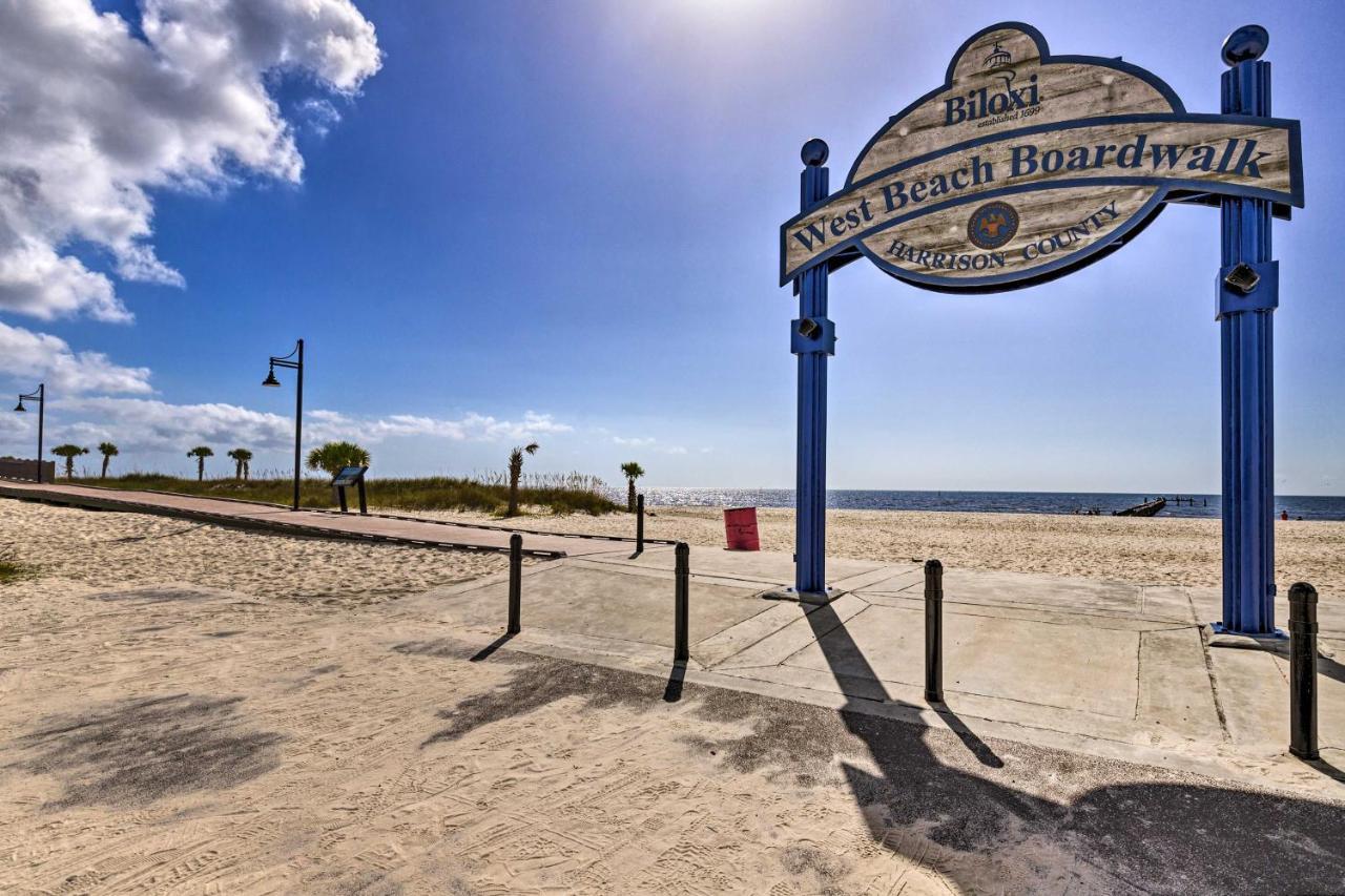 Sunny Beachfront Biloxi Condo With Resort Amenities! Kültér fotó